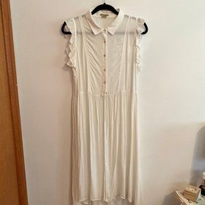 Anthropologie Ruffle Tunic